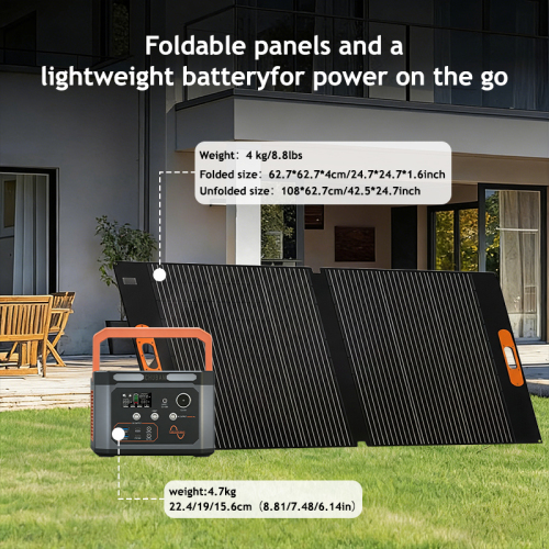 100 वाट पोर्टेबल सौर पैनल