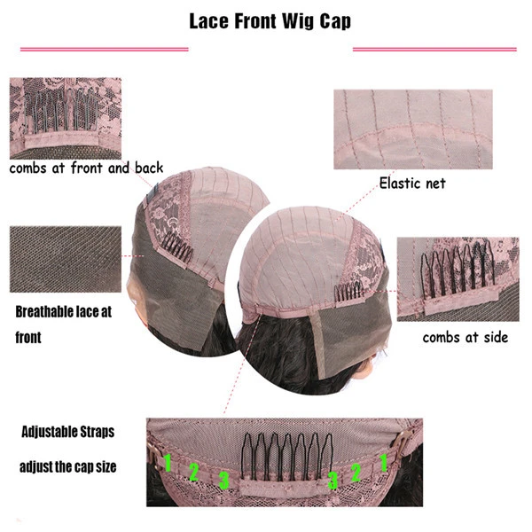 13x4 Lace Front Wigs Natural Color Super Curly Brazilian Virgin Human Hair Wigs Pre Plucked Hairline With Baby Hair (LFW010)