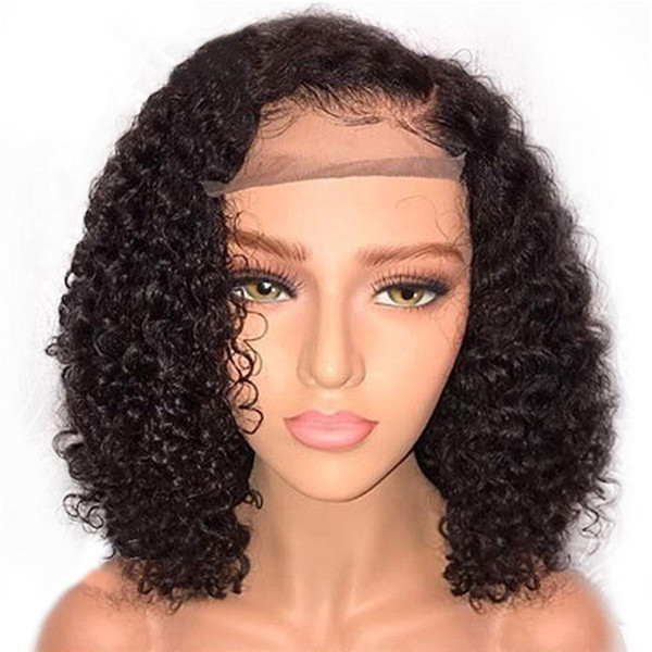 13x6 Lace Front Wigs Natural Color Water Wave Brazilian Virgin Human Hair Wigs Pre Plucked Hairline With Baby Hair (LFW1005)