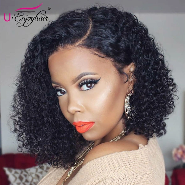 13x6 Lace Front Wigs Natural Color Water Wave Brazilian Virgin Human Hair Wigs Pre Plucked Hairline With Baby Hair (LFW1006)