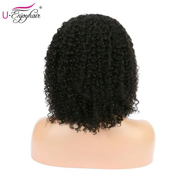 13x6 Lace Front Wigs Natural Color Curly Brazilian Virgin Human Hair Wigs Pre Plucked Hairline With Baby Hair (LFW1003)