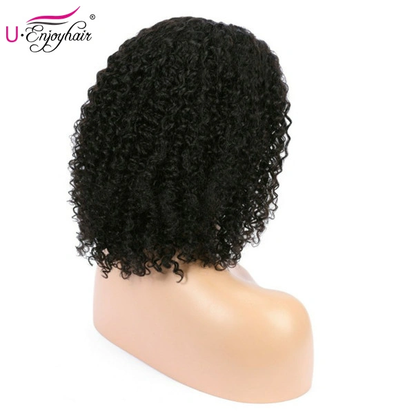 13x6 Lace Front Wigs Natural Color Curly Brazilian Virgin Human Hair Wigs Pre Plucked Hairline With Baby Hair (LFW1003)