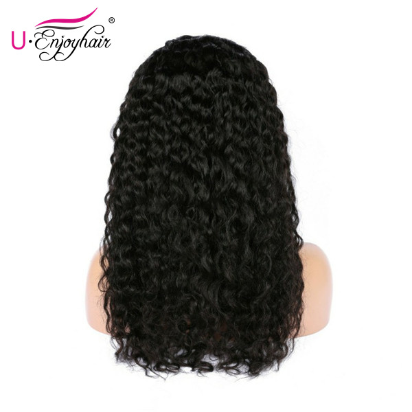 13x6 Lace Front Wigs Natural Color Loose Curl Brazilian Virgin Human Hair Wigs Pre Plucked Hairline With Baby Hair (LFW1010)