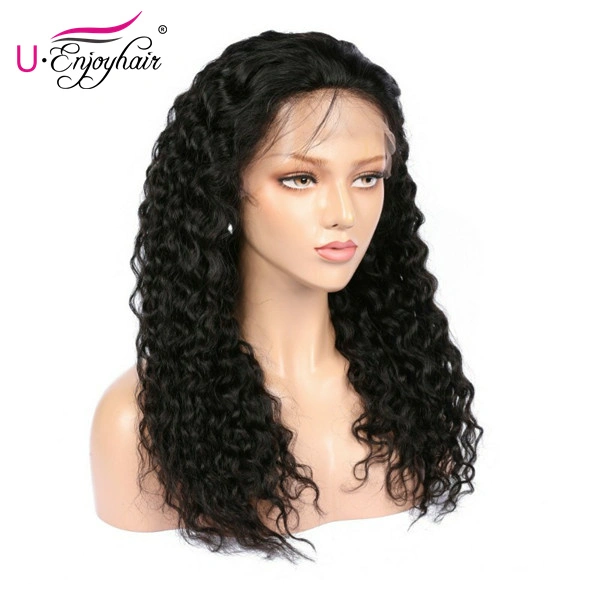 13x6 Lace Front Wigs Natural Color Loose Curl Brazilian Virgin Human Hair Wigs Pre Plucked Hairline With Baby Hair (LFW1010)