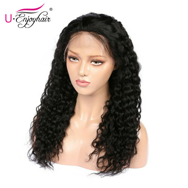 13x6 Lace Front Wigs Natural Color Loose Curl Brazilian Virgin Human Hair Wigs Pre Plucked Hairline With Baby Hair (LFW1010)