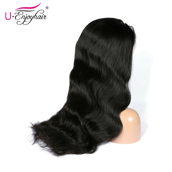13x6 Lace Front Wigs Natural Color Body Wave Brazilian Virgin Human Hair Wigs Pre Plucked Hairline With Baby Hair (LFW1011)