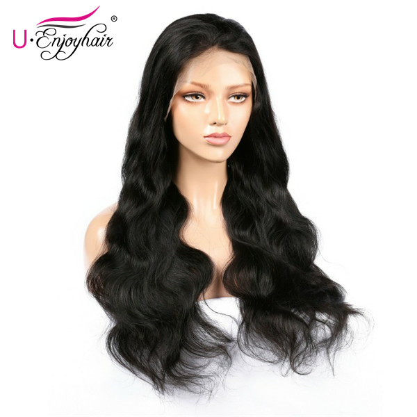 13x6 Lace Front Wigs Natural Color Body Wave Brazilian Virgin Human Hair Wigs Pre Plucked Hairline With Baby Hair (LFW1011)