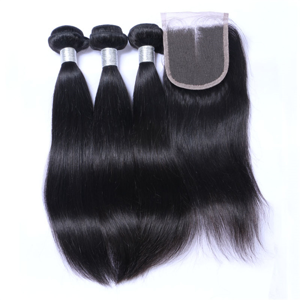 U Enjoy Hair Straight Natural Color 3 Bundles Deals 100% Unprocessed Virgin Human Hair Bundles (HB001)