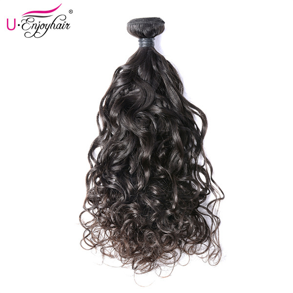 U Enjoy Hair Natural Wave Natural Color 3 Bundles Deals 100% Unprocessed Virgin Human Hair Bundles (HB004)