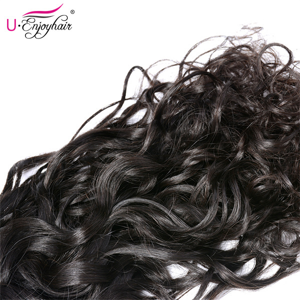 U Enjoy Hair Natural Wave Natural Color 3 Bundles Deals 100% Unprocessed Virgin Human Hair Bundles (HB004)