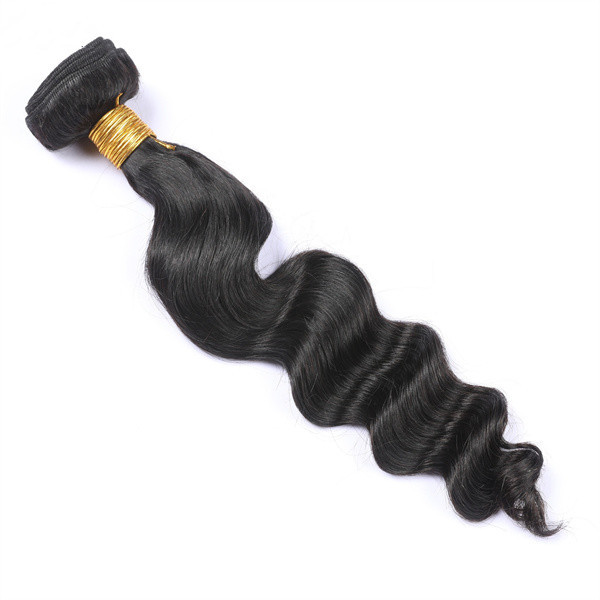 U Enjoy Hair Loose Wave Curl Natural Color 3 Bundles Deals 100% Unprocessed Virgin Human Hair Bundles (HB007)