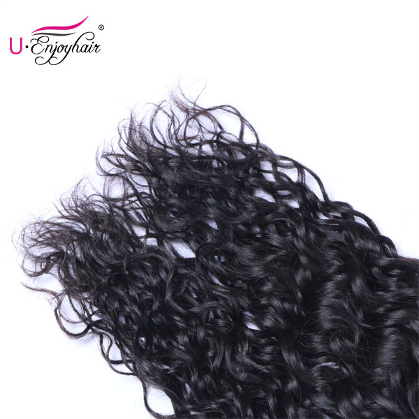 U Enjoy Hair Water Wave Natural Color 3 Bundles Deals 100% Unprocessed Virgin Human Hair Bundles (HB005)