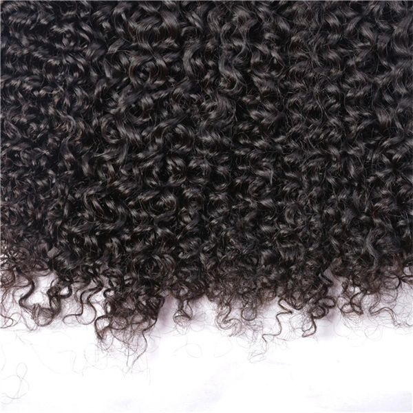 U Enjoy Hair Jerry Curl Natural Color 1 Bundles Deals 100% Unprocessed Virgin Human Hair Bundles (HB018)