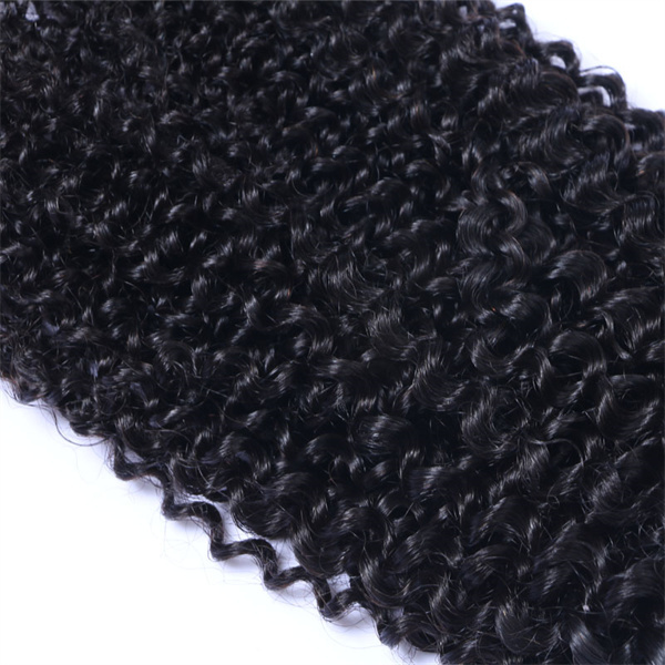 U Enjoy Hair Kinky Curly Natural Color 1 Bundles Deals 100% Unprocessed Virgin Human Hair Bundles (HB020)