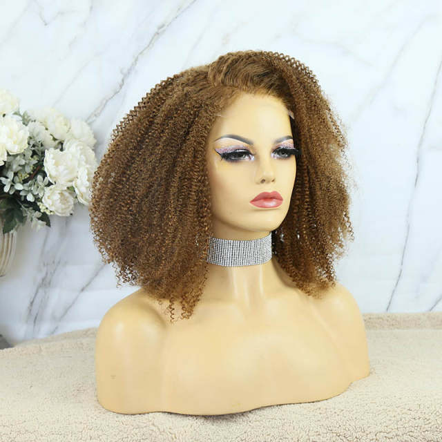 U Enjoy Hair Body Wave Highlight Color Transparent  Lace 5X5 Lace Closure Wig (5LC10)