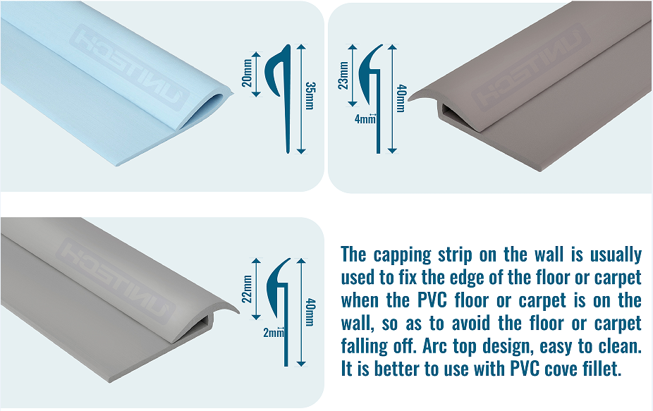 PVC Capping Strip Vinyl Unitech