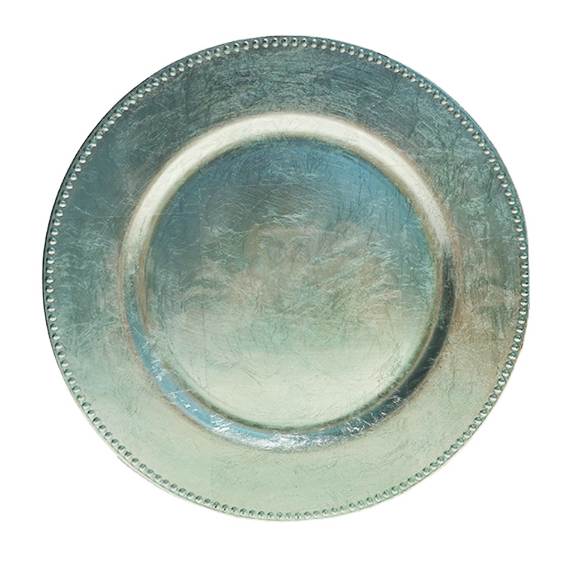 Gold Foil Charger Plates