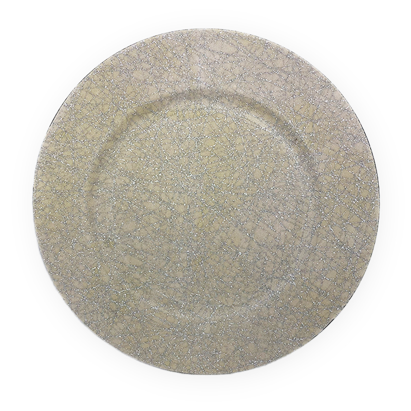 Sand Painting Charger Plates