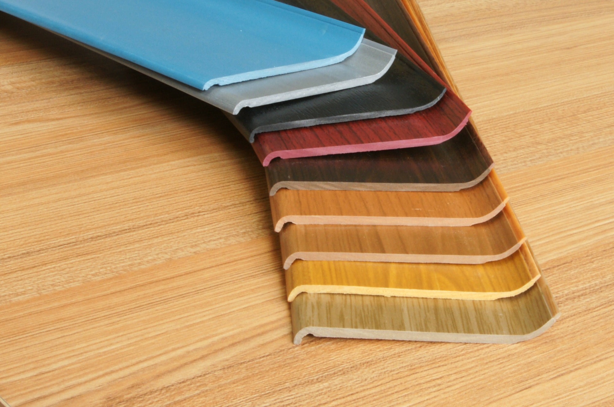 Wood Grain PVC Foam Skirting