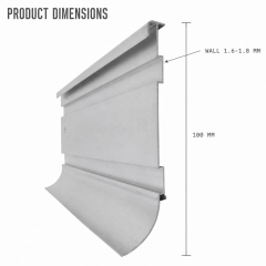 Aluminum Cap and Cove Skirting