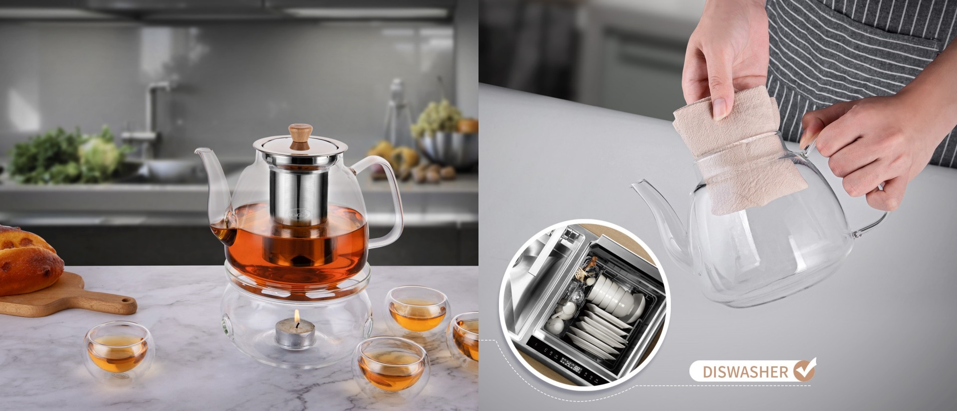 CnGlass glass teapots