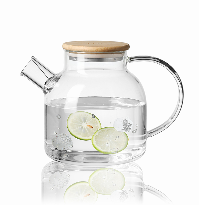 Clear Teapot with Removable Filter Spout 20.3oz