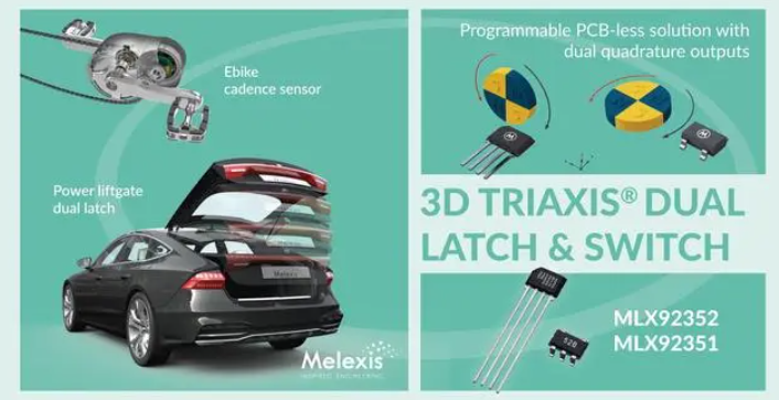 Melexis Introduces Versatile Dual Latch and Switch Chip