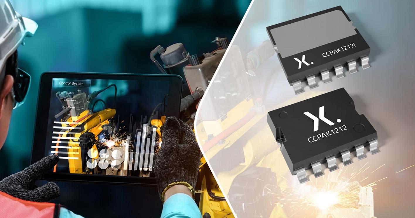 Nexperia Introduces GaN FETs in Compact SMD Package CCPAK for Industrial and Renewable Energy Applications