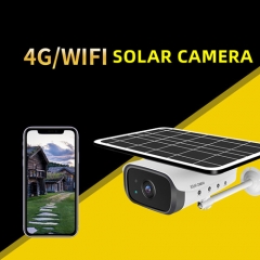 C5-WiFi/4G 2MP 6.8W Solar Bllet Camera 6.8W 10200mAh