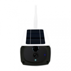 Y4P-WiFi 2MP PVC Solar Bullet Camera 6400mAh