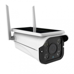 A8-WiFi/4G 2MP 3W 12800mAh Solar Bullet Camera 