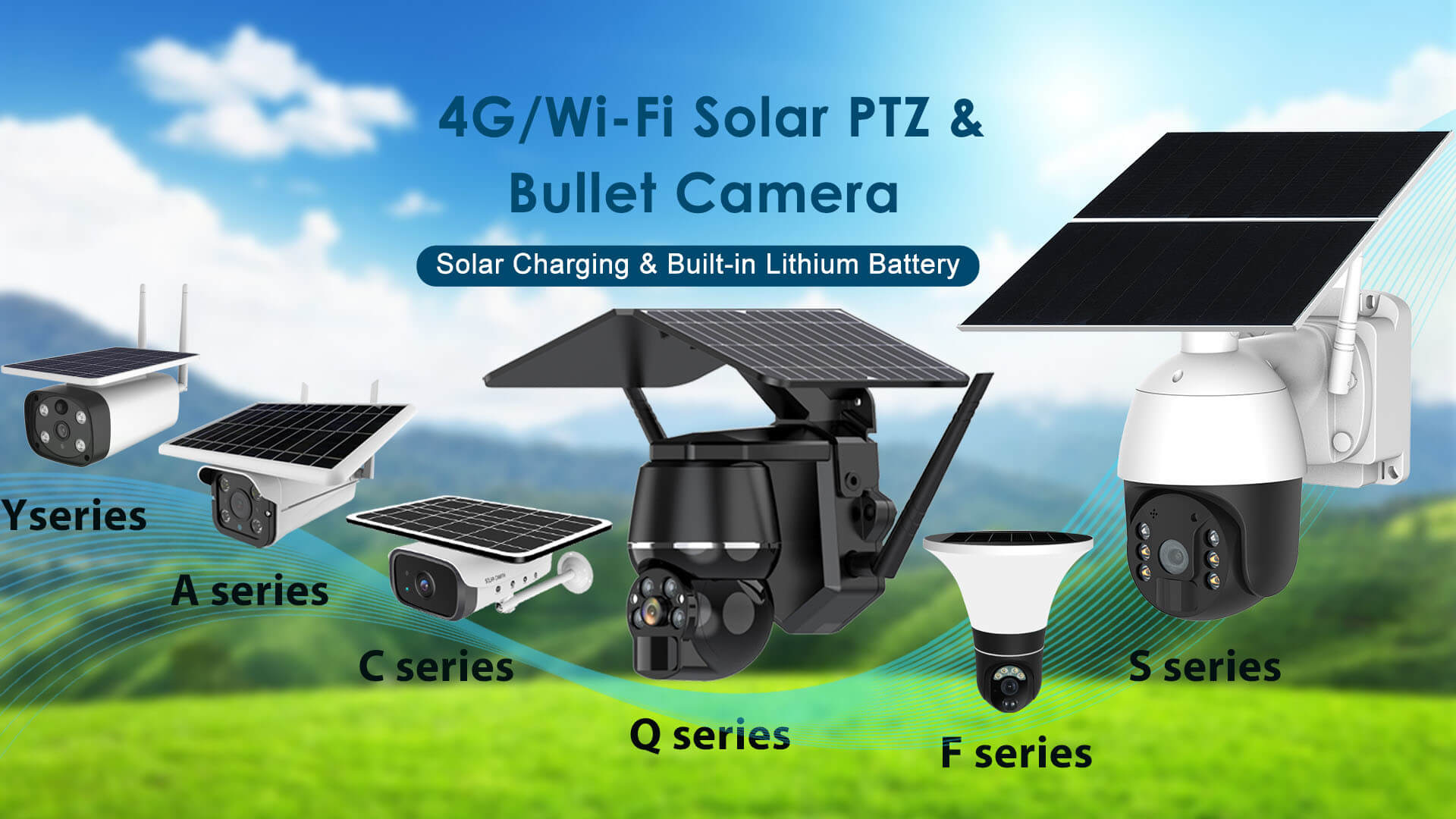 4g/wi-fi solar energy alert bullet & ptz cameras professional manufacturer