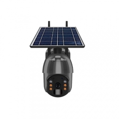 S12-WiFi/4G 4MP 8W 15600mAH Solar Power Alert PTZ Camera