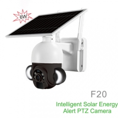 F20-WiFi/4G 4MP Solar PTZ Camera 6W 12000mAh