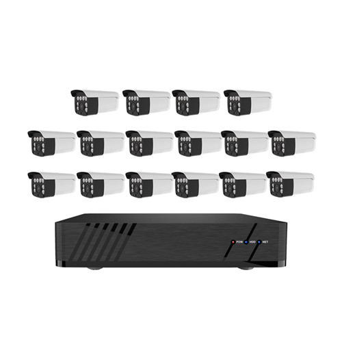 MS12-P16 4MP 16CH Wired Network Video Recorder Kits
