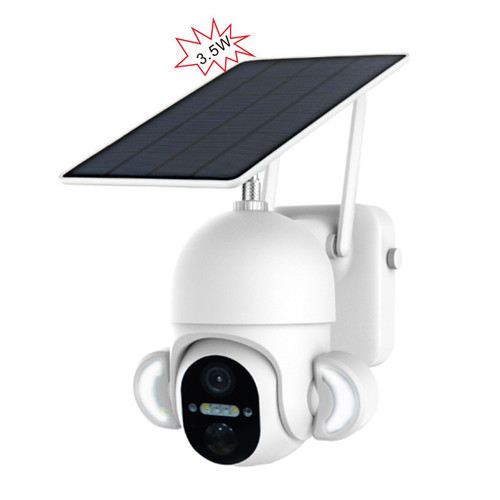 F22-WiFi/4G 4MP Solar PTZ Camera 6W 12000mAh