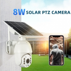 S10Plus-WiFi/4G 4MP Solar PTZ Camera 8W 15600mAh