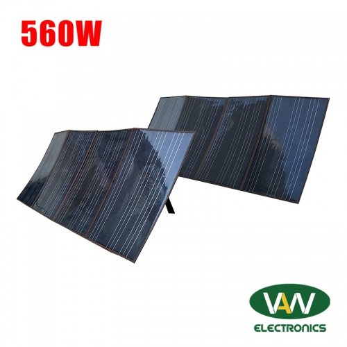 560W SunPower PET Portable Solar Charging Panel