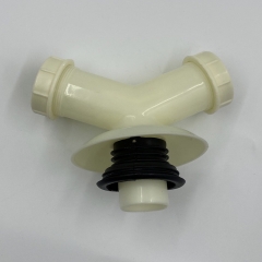 洗衣机地漏防臭三通