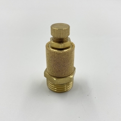 气动可调铜消声器