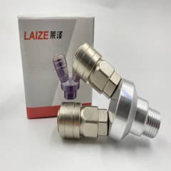莱泽豪华自锁圆二通，三通