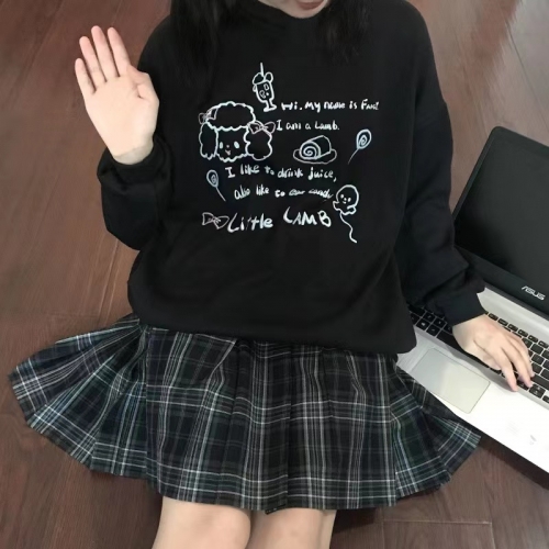 圆领卫衣677 英文羊