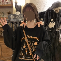 圆领卫衣2603 万圣节小熊