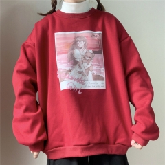 圆领卫衣2245 海滨少女