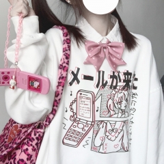 圆领卫衣2617 少女手机