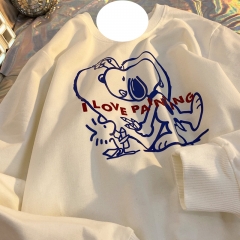 圆领卫衣2606 画画史努比