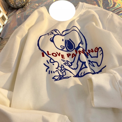 圆领卫衣2606 画画史努比