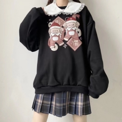 圆领卫衣2636 福气熊