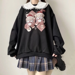 圆领卫衣2636 福气熊