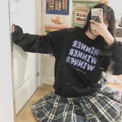 圆兰卫衣695 win字母